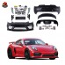 Обвес для Porsche 987 Cayman Boxster GT4. Черный пласти