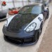 Обвес переднего бампера Porsche 718 Boxster из углеродн