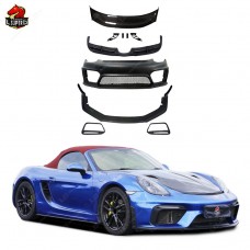 Карбоновый Комплект Porsche Cayman Gt4 Style - Элегантный Черный