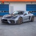 Обвес GT-4 RS Style для Porsche 718 Boxster, Черный пла