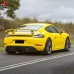 Диффузор Porsche 718 Boxster в стиле GT-4 из углеродног