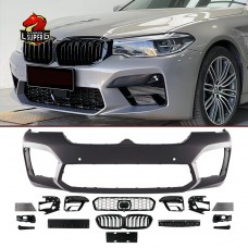 Обвес M5 для Bmw 5-й Серии G30 в Черном Цвете, Пластик.