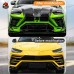 Передний бампер M для Lamborghini Urus из углеродного в