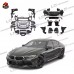 Комплект обвеса BMW M8 в стиле M8, черный пластик.