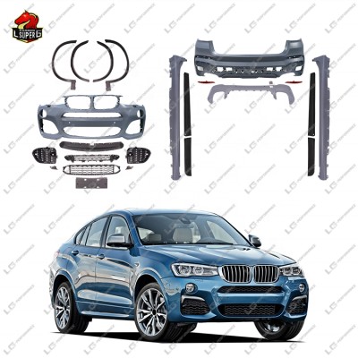 Комплект обвеса для BMW X3 X4 M Sports, полипропилен, с