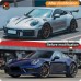 Бампер Ghost Carbon Fibre для Porsche 911 992. Ультрасо