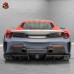 Обвес для Ferrari 488 в стиле P Upgrade  углеродного во