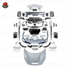 Комплект Кузова Ferrari 488 Wet Carbon Fibre для Улучшения Стиля Автомобиля.