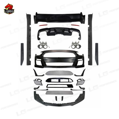 Обвес для Ford Mustang: обновление до стиля GT500. Весь