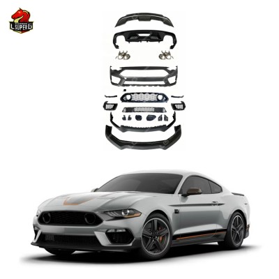 Обвес для Ford Mustang 18-21: Mach-1 Upgrade Kit. Впеча