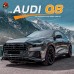 Карбоновый комплект для Audi Q8: передняя губа, диффузо