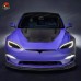 Комплект углеродного волокна V-стиля для Tesla Model S