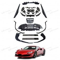 Обвес для Ferrari 296gbt из Углеродного Волокна. Великолепное Дополнение для Вашего Авто!
