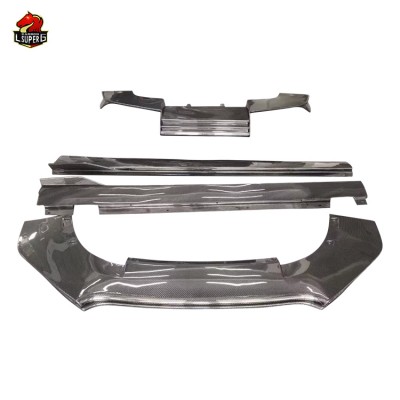 Набор карбоновых обвесов для Porsche Macan: передний сп