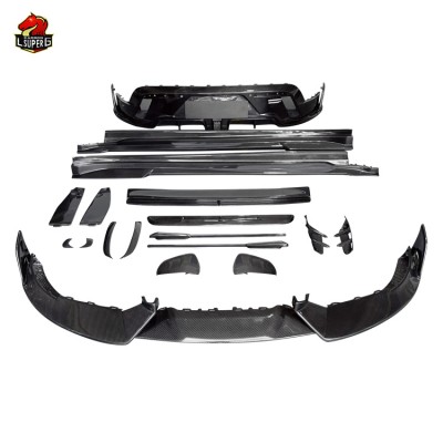 Комплект кузова MSY для Porsche Taycan из углеродного в