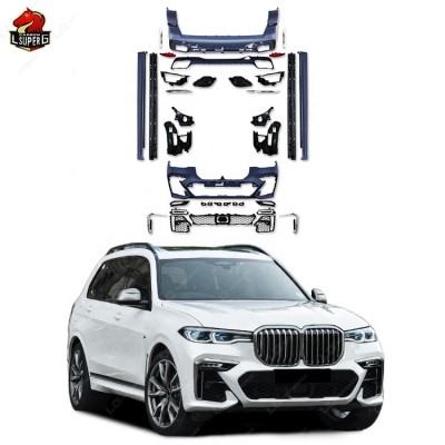 Бамперы MT Style G07 для BMW X7, черный пластик, спорти