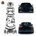 Комплект кузова MIW Style для BMW i4 2022, углеродное в