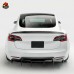 Диффузор из углеродного волокна для Tesla Model 3: стил Диффузор из углеродного волокна для Tesla Model 3: стил