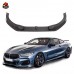 Передняя губа AC из углеродного волокна для BMW 8 серии