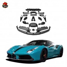 Бампер C-стиля из Углеродного Волокна для Ferrari 488 Gtb Spider: Стиль и Производительность!