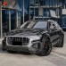 Бампер Audi Q8 из углеродного волокна, черный обновленн