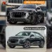 Бампер Audi Q8 из углеродного волокна, черный обновленн