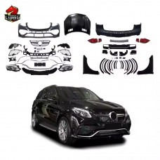 Бампер для Mercedes-benz M-klasse в Черном Цвете