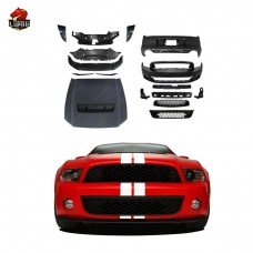 Комплект Кузова для Ford Mustang 2010-2012 Гг. в Стиле Gt500, Черного Цвета