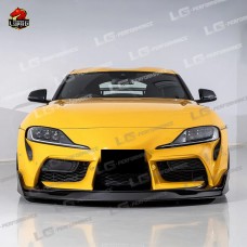 Карбоновый Обвес A Style для Toyota Supra: Передний Бампер, Задний Диффузор, Спойлер, Крыло, Боковые Юбки.