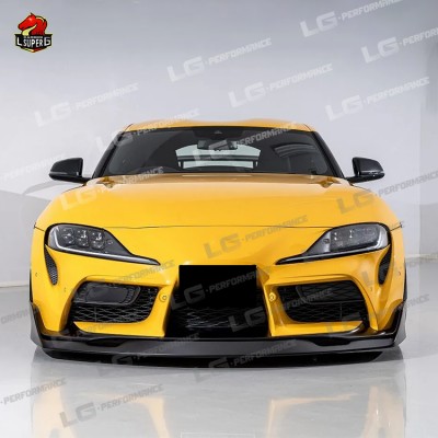 Карбоновый обвес A Style для Toyota Supra: передний бам