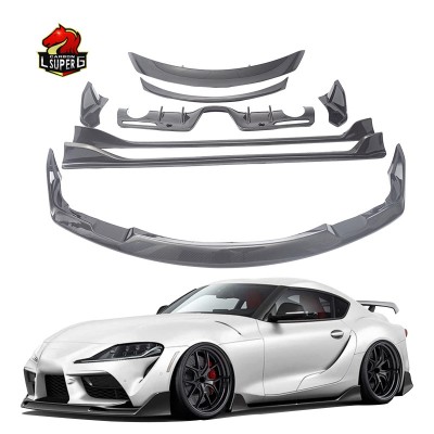 Комплект углеродного волокна для Toyota Supra A90: бамп