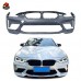 Передний бампер BMW 3 серии F30 F35, черный полипропиле