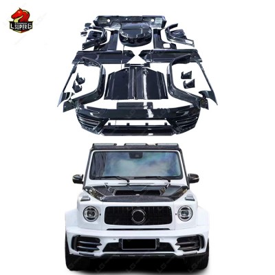 Mercedes Benz G500 G63 Dry Carbon Body Kit в черном цве