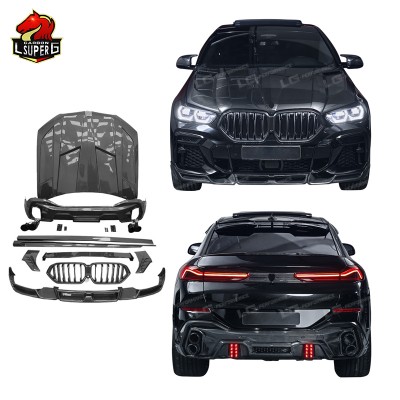 Обвес из углеродного волокна для BMW X6M: стиль и динам