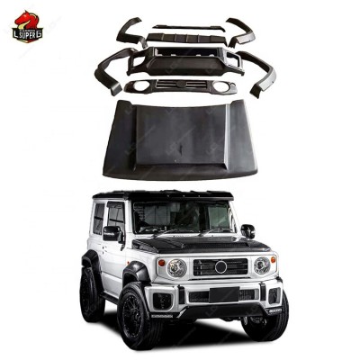 Обвес из стеклопластика LB Design для Suzuki Jimny: пер