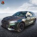 Комплект S-стиля для Audi Q5: передняя губа, диффузор, 
