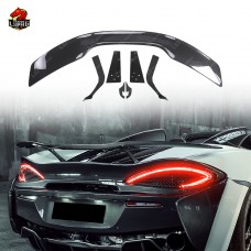 Спойлер из Углеродного Волокна для Mclaren 570s, Черный Ducktail.