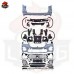 Новый обвес BMW X5M Style для X5 G05. Черная грунтовка,