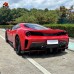 Спойлер P-style из углеродного волокна для Ferrari 488.