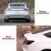 Спойлер Tesla Model 3 в стиле V из углеродного волокна 