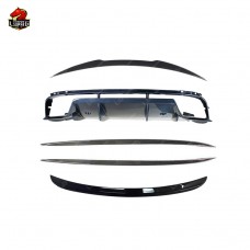 Карбоновый Апгрейд для Alfa Romeo Giulia: Передняя Губа, Задние Диффузоры, Боковые Юбки