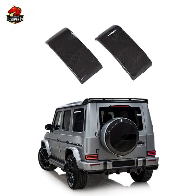Накладка на задний бампер Mercedes Benz G-класса из угл