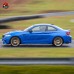 Обвес в стиле M2 для BMW 2 серии: синий комплект из ПП.