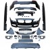 Бампер M Sport Style для BMW 5 серии F10 F18, черный по