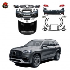 Комплект Кузова Mercedes-benz Gls63 в Стиле Benz Gl, Пластик, Черный.