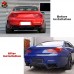 Диффузор заднего бампера BMW M6 в стиле V из углеродног