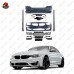 Комплект обвеса M4 для BMW 4 серии F32, пластик, неокра