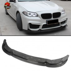 Передняя Накладка из Углеродного Волокна для Bmw 5 Серии F10 M4. Элегантный Черный Стиль Psm.