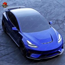 Комплект Обвеса в Стиле Робота для Tesla Model 3 из Углеродного Волокна, Черный