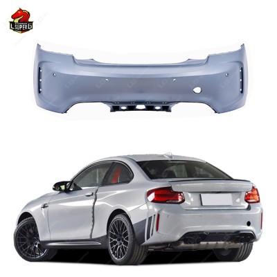 Бампер для BMW 2 серии F22 F23 M2, стиль M2, черный пла